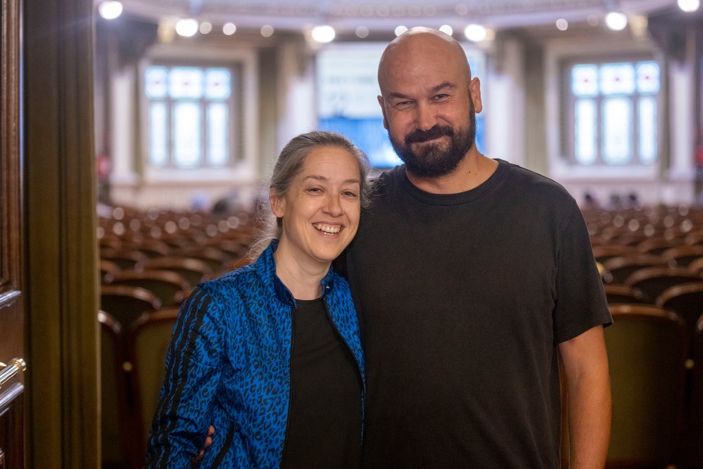 Con en Galder Reguera en Bidebarrieta&nbsp;Kulturgunea