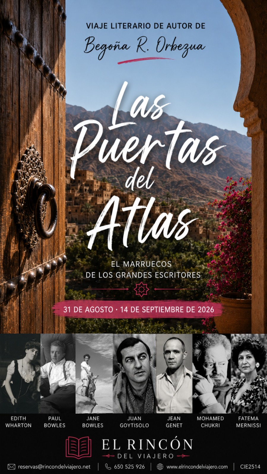 Las Puertas del Atlas · Tras los pasos de Edith Wharton en Marruecos